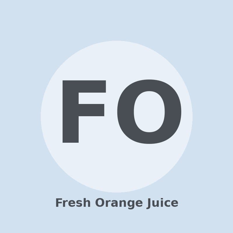 Fresh Orange Juice