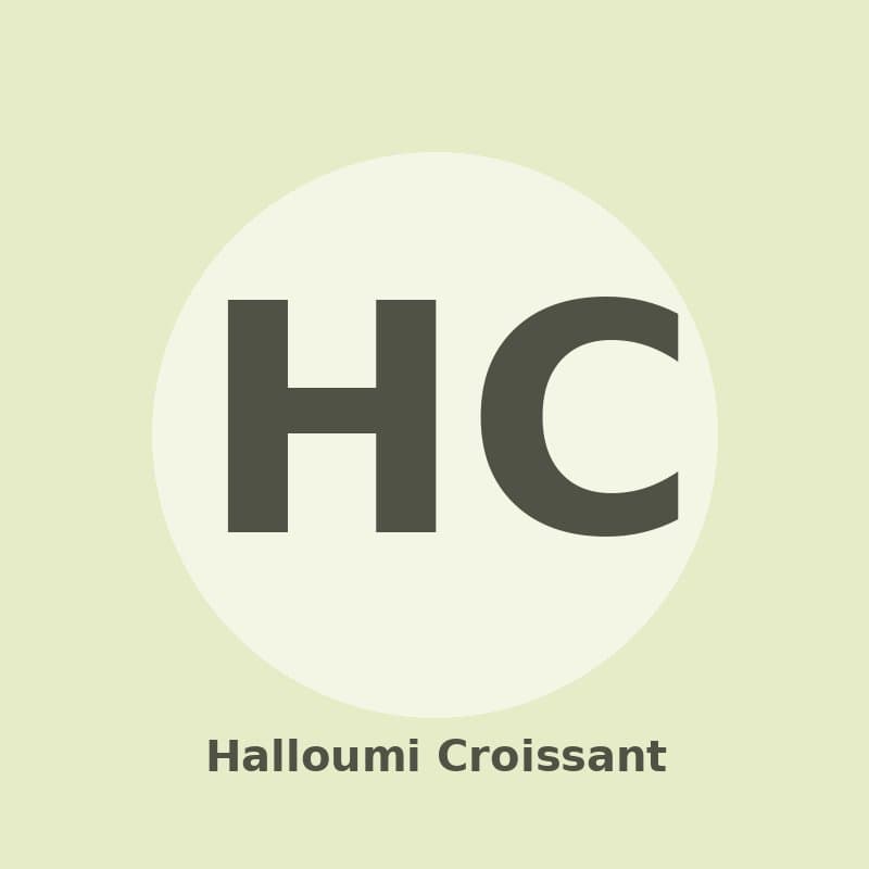 Halloumi Croissant