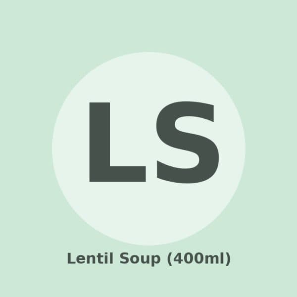 Lentil Soup (400ml)