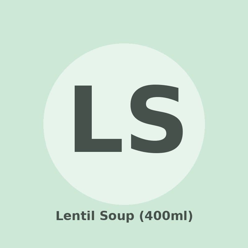 Lentil Soup (400ml)