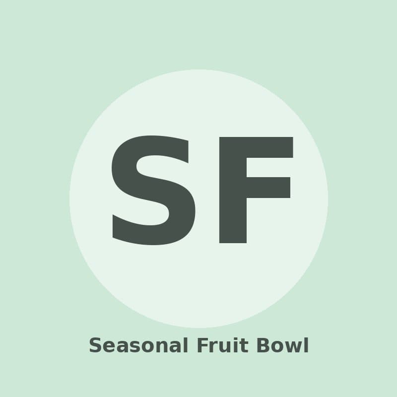 Seasonal Fruit Bowl